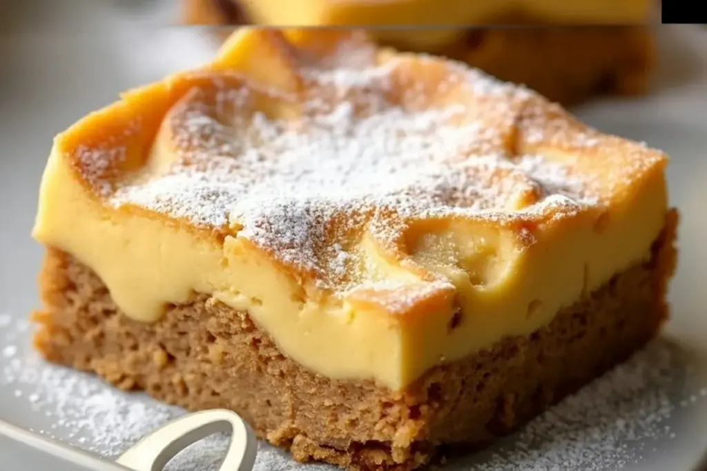 gooey butter cake brownies