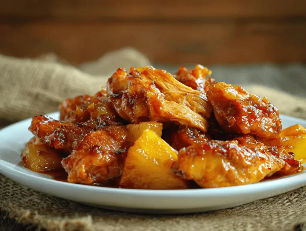 Hawaiian Crockpot Chicken - featured image