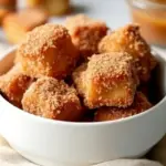 healthy air fryer apple fritter bites