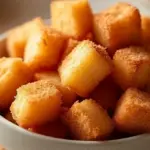 healthy air fryer churro bites