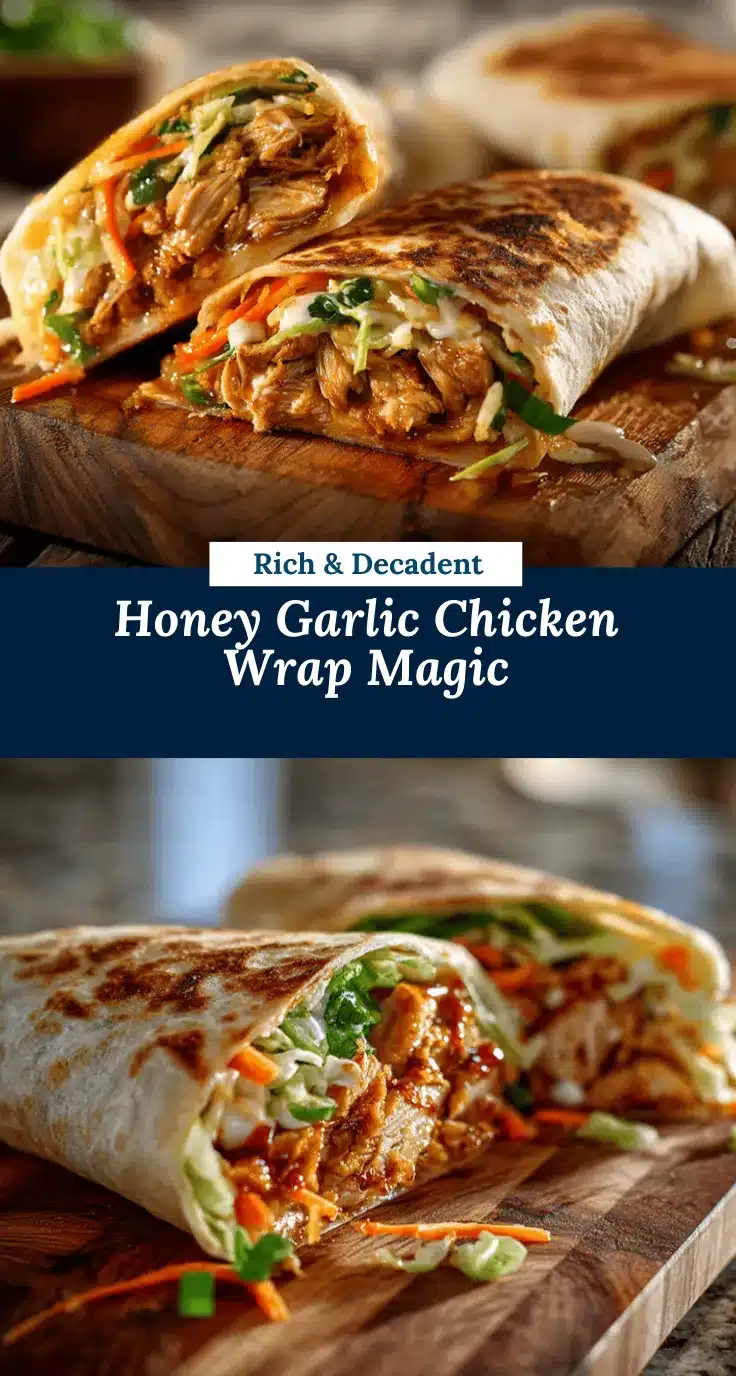Honey Garlic Chicken Crunch Wrap recipe