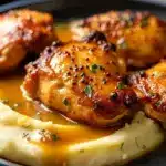 honey garlic chicken thighs