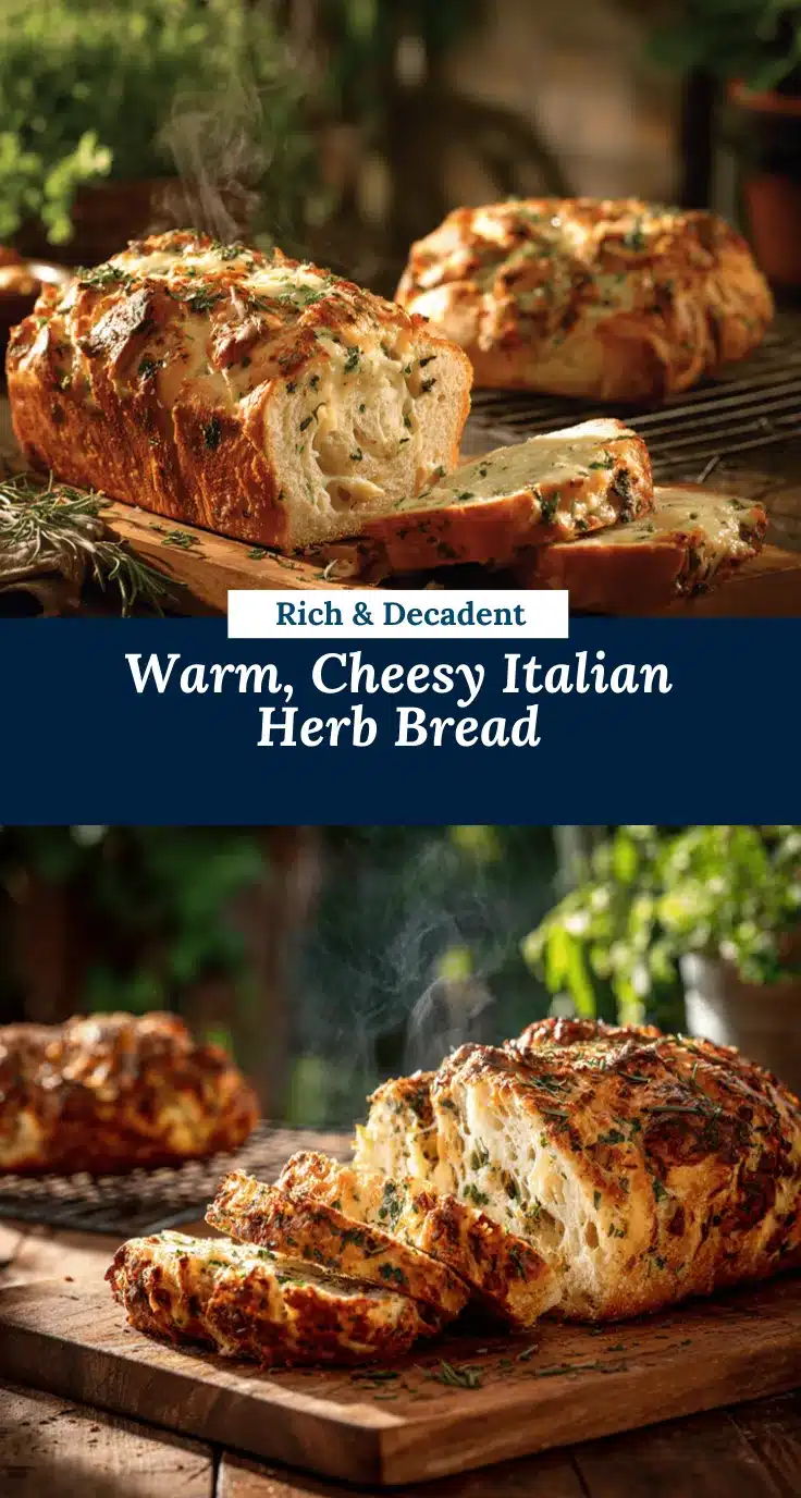Italian Herb and Cheese Bread recipe
