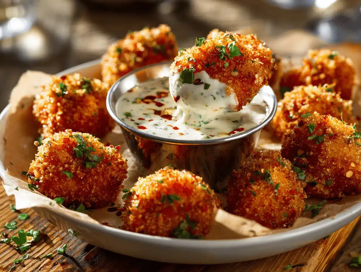 Jalapeño Ranch Chicken Poppers preparation steps