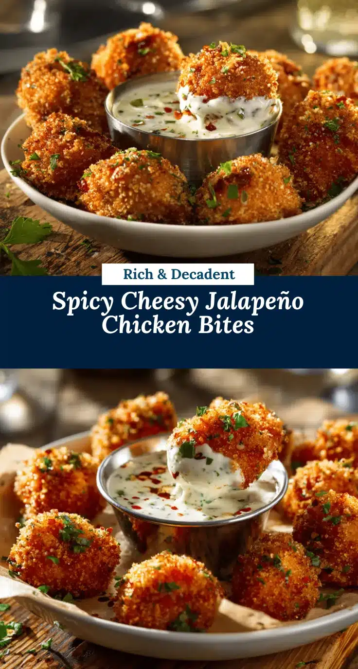 Jalapeño Ranch Chicken Poppers recipe