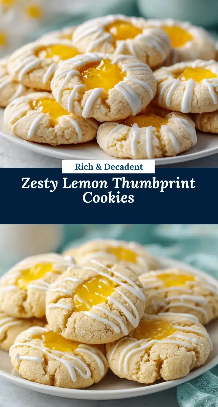 lemon thumbprint cookies recipe