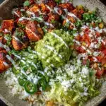 Loaded Chicken Taco Bowls - featured image