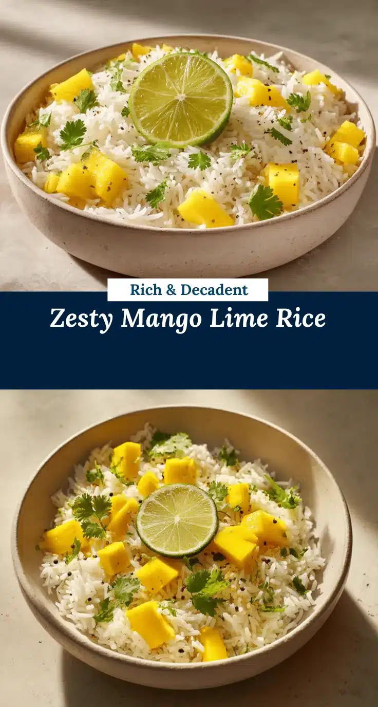 Mango Lime Rice recipe