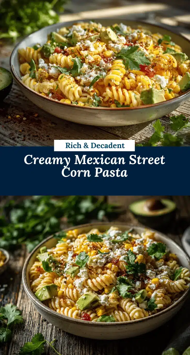 Mexican Street Corn Pasta Salad recipe