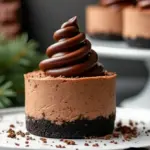 mini chocolate hazelnut cheesecakes