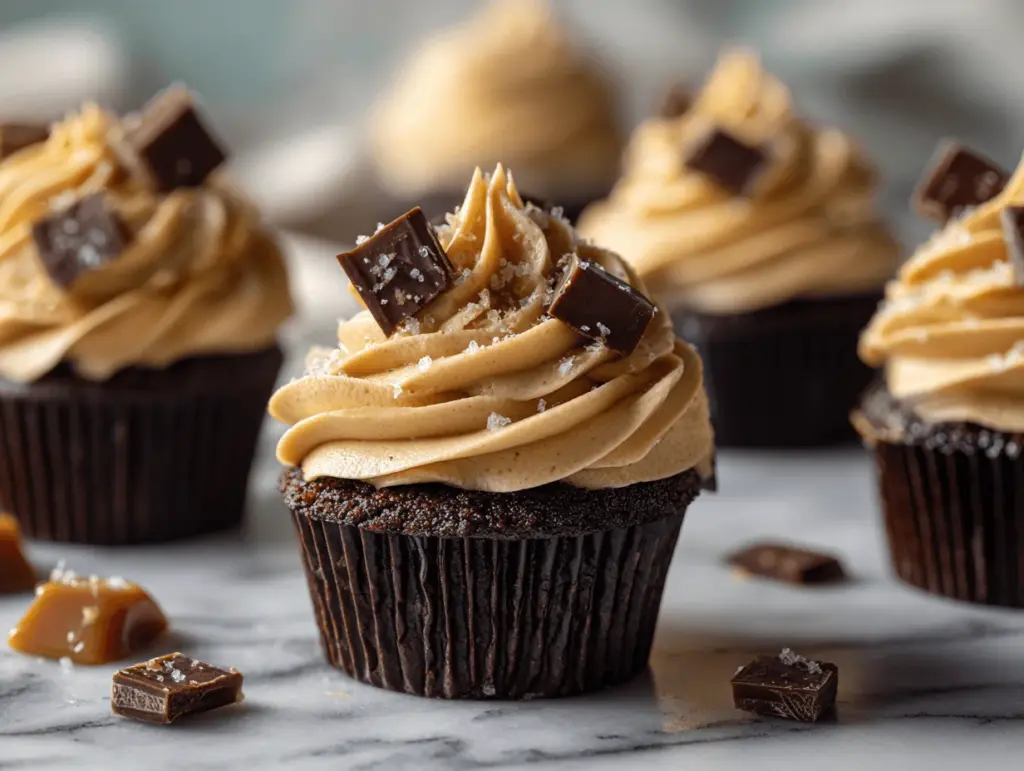 mocha brownie cupcakes - featured image