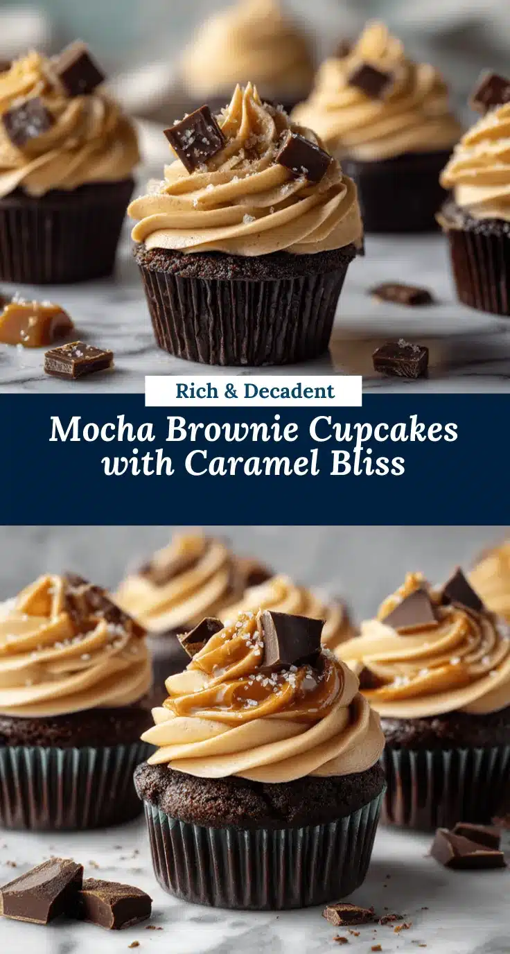 mocha brownie cupcakes recipe