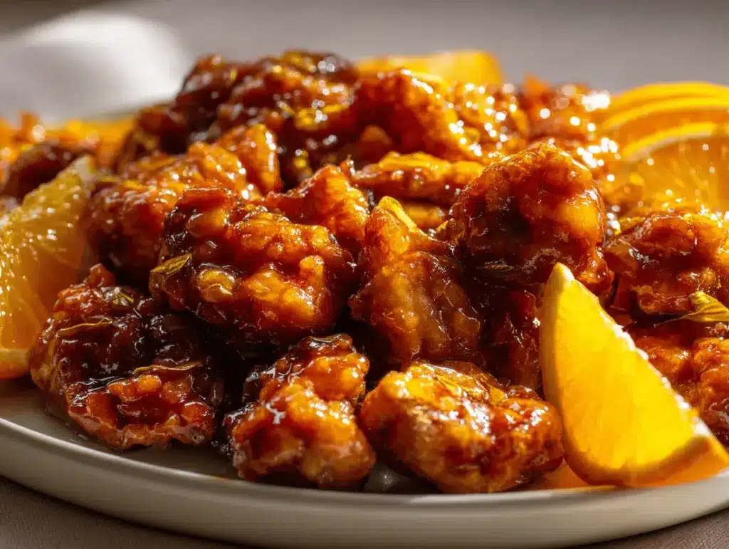 Orange Chicken Recipe - featured image