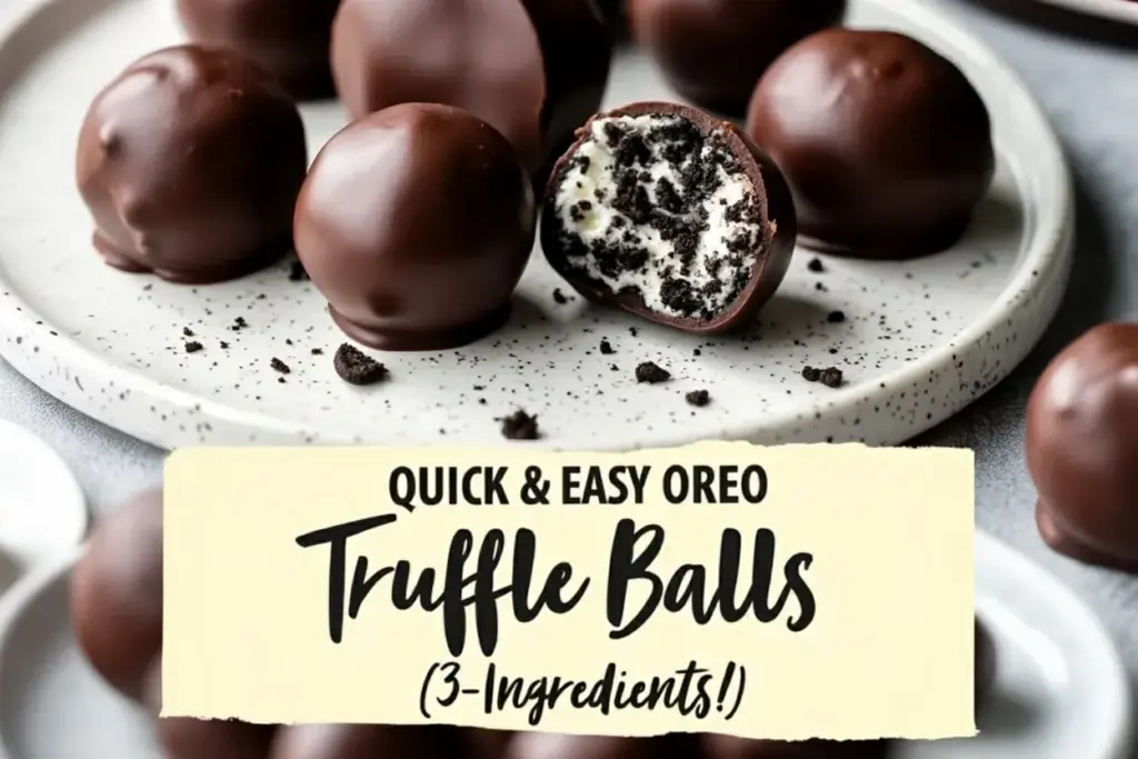 Oreo Truffle Balls