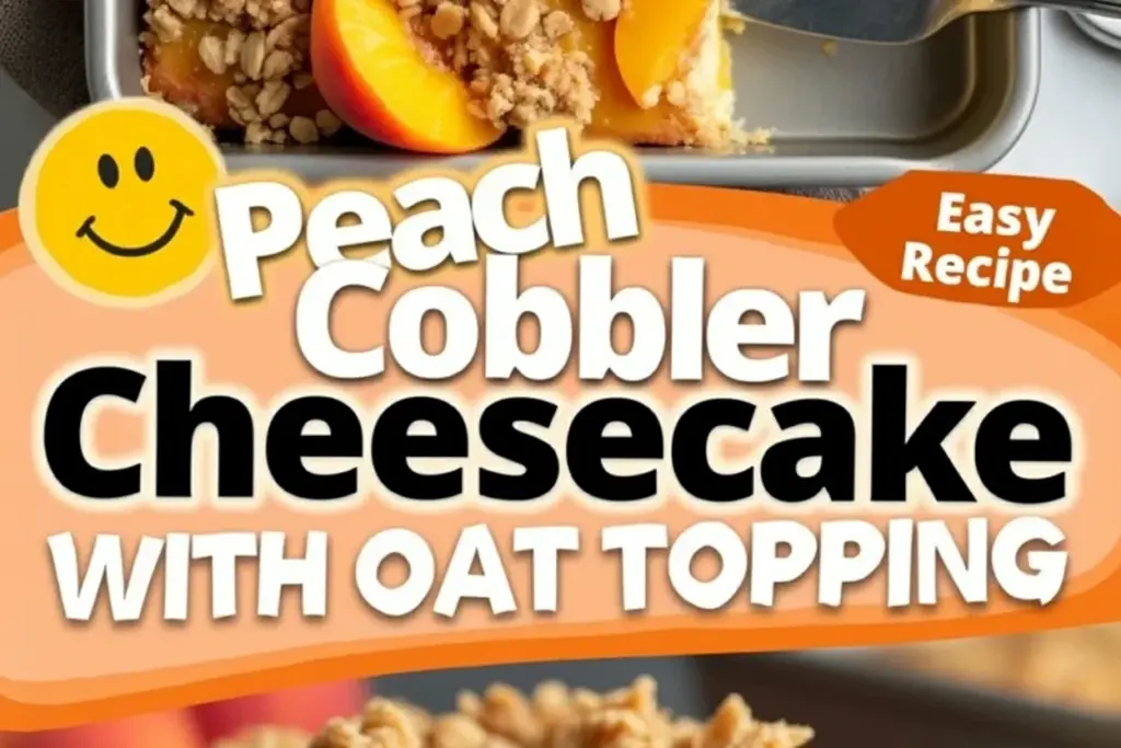 peach cobbler cheesecake