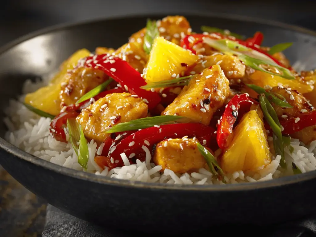 Pineapple Chicken Stir-Fry - featured image