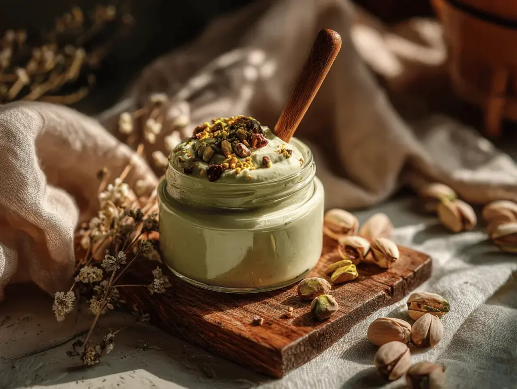 pistachio cream spread - featured image