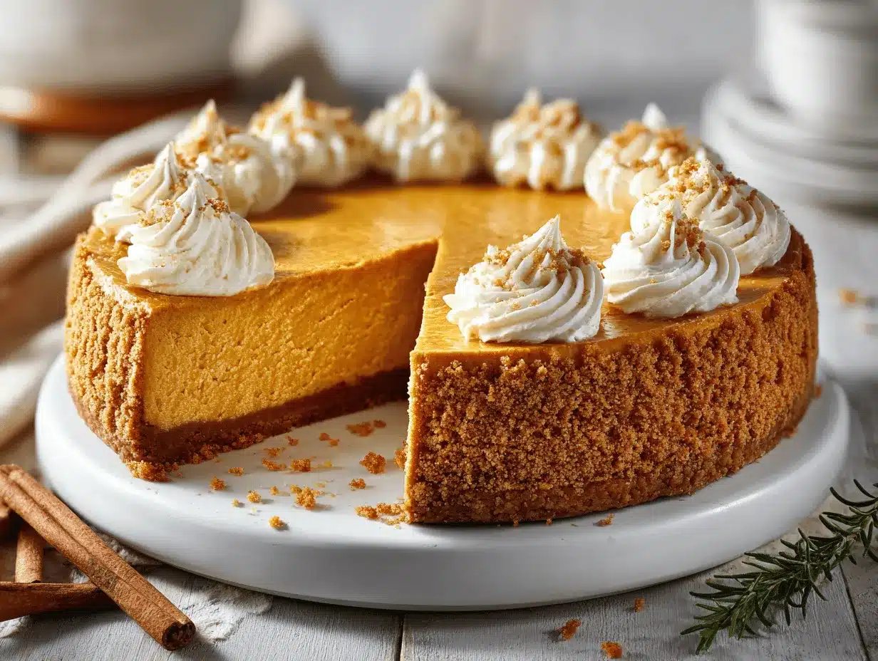 pumpkin cheesecake preparation steps