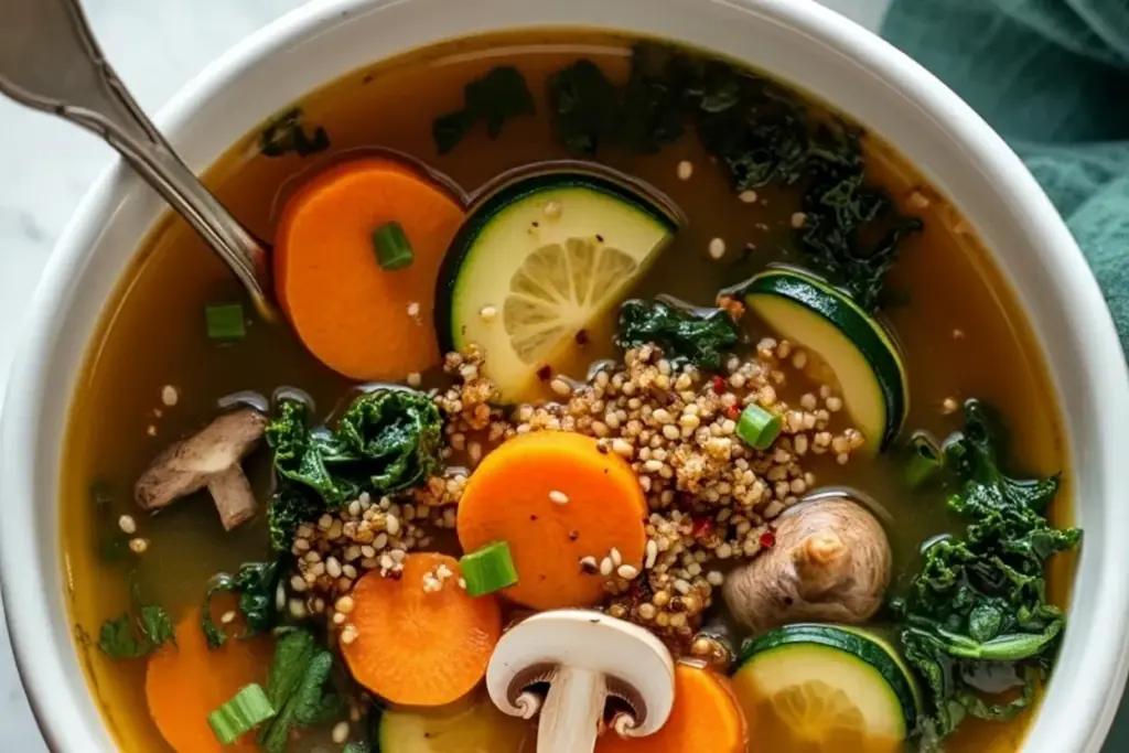 quinoa vegetable soup