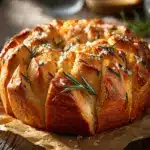 roasted garlic rosemary bread - featured image
