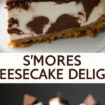 s’mores cheesecake recipe