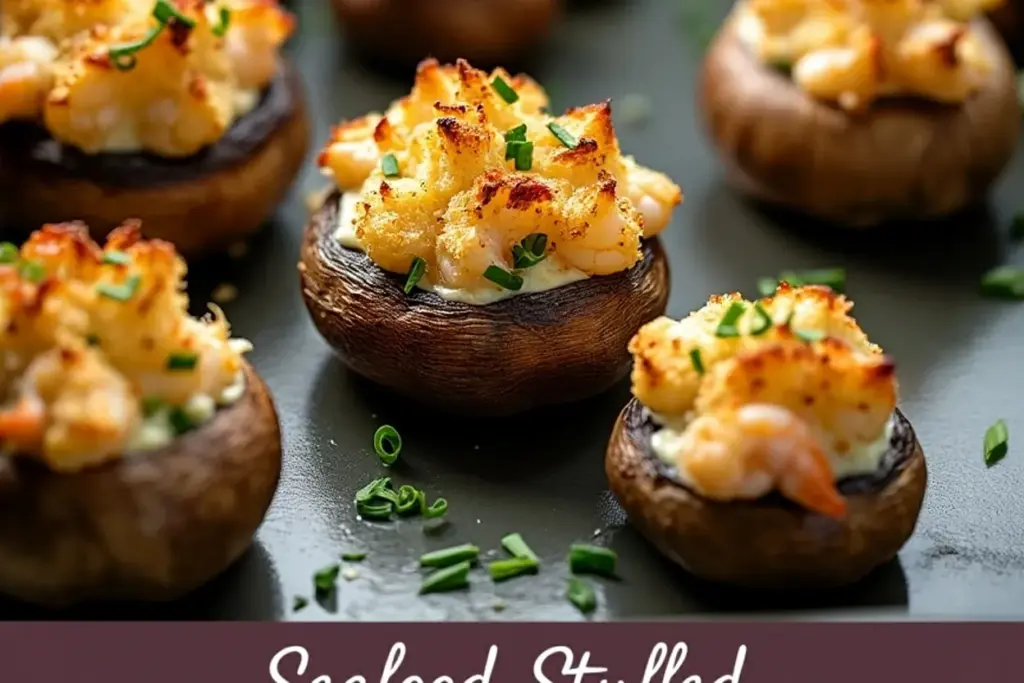 seafood stuffed mushrooms