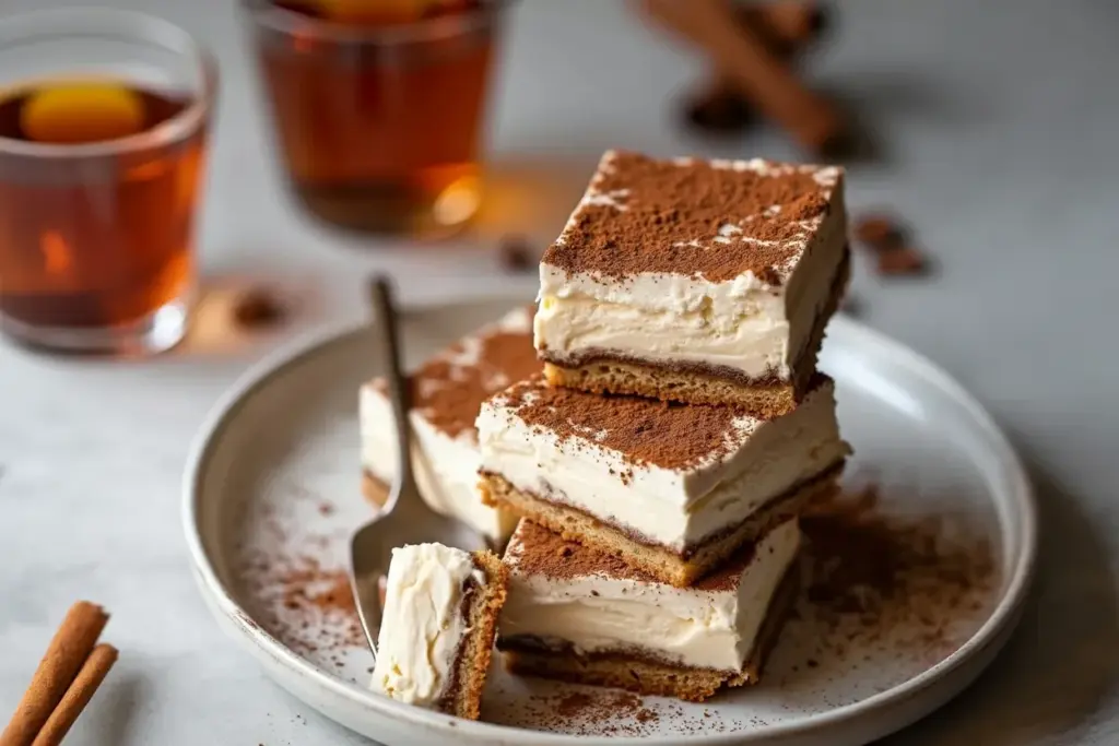 spiced rum chai tiramisu