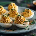 Spooky Deviled Eggs - featured image