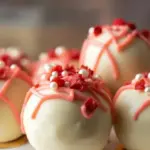 strawberry cheesecake truffle balls