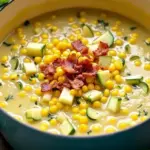summer corn and zucchini chowder