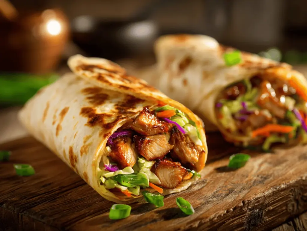Teriyaki Chicken Wrap - featured image