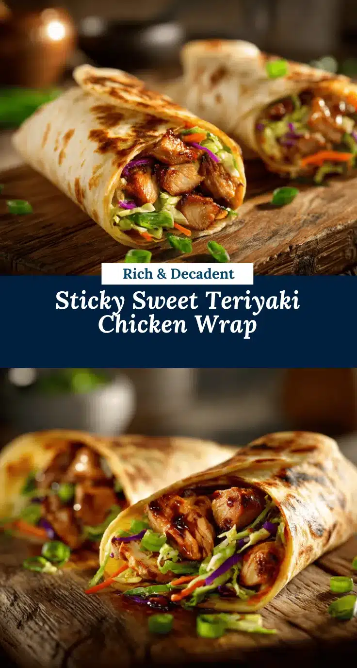 Teriyaki Chicken Wrap recipe