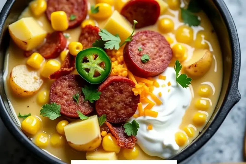 Tex-Mex corn chowder