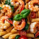 Tuscan Shrimp Rigatoni