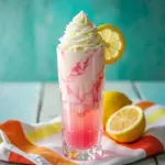 whipped pink lemonade