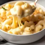 white cheddar mac and cheese