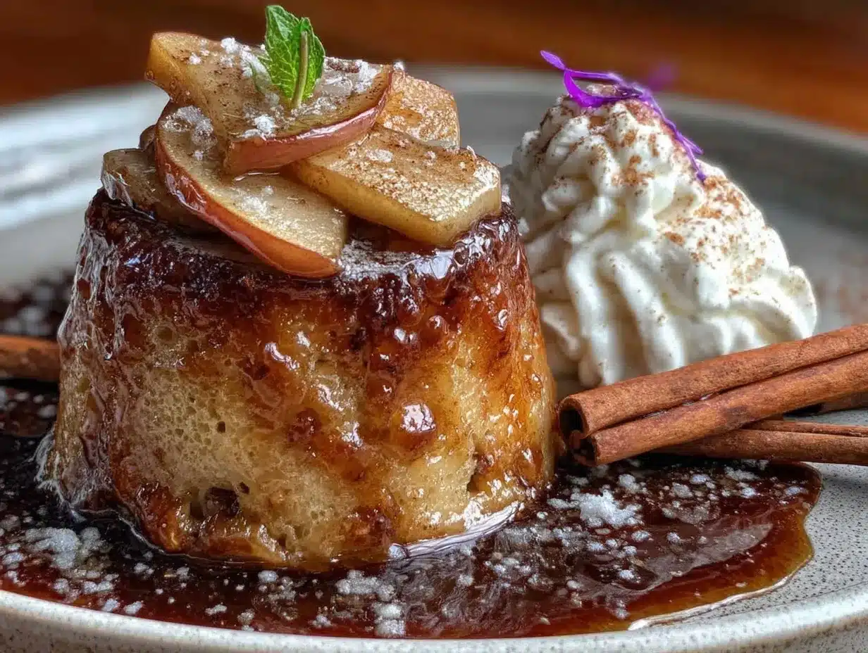 Apple Cider Baba au Rhum preparation steps