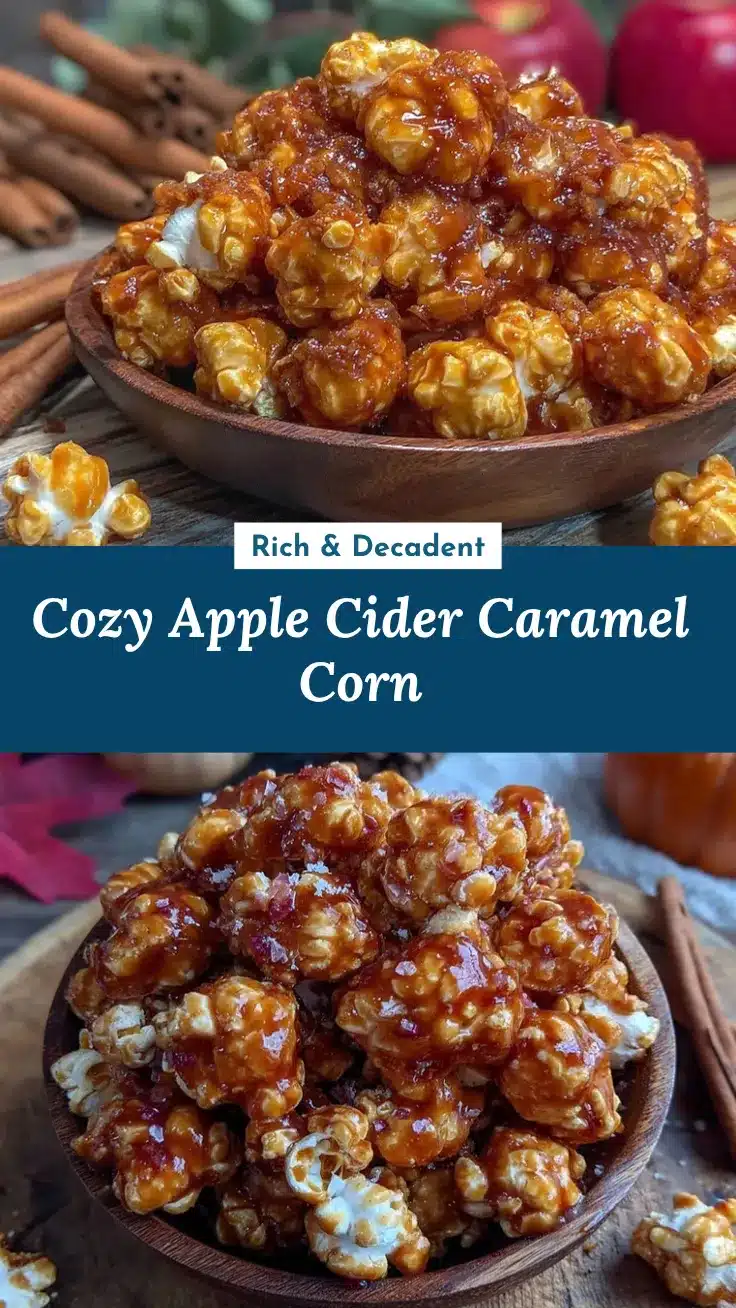 apple cider caramel corn recipe