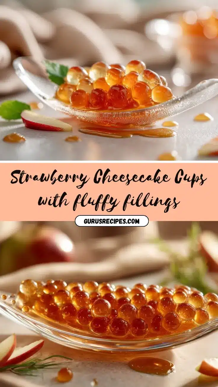 Apple Cider Caviar Pearls recipe