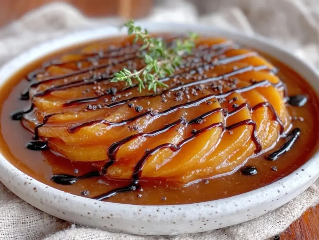 apple cider gastrique
