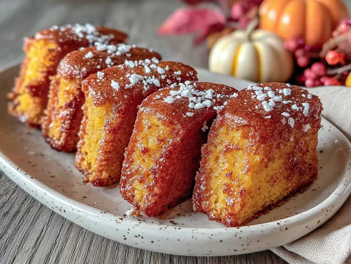 brown butter financiers with pumpkin preparation steps