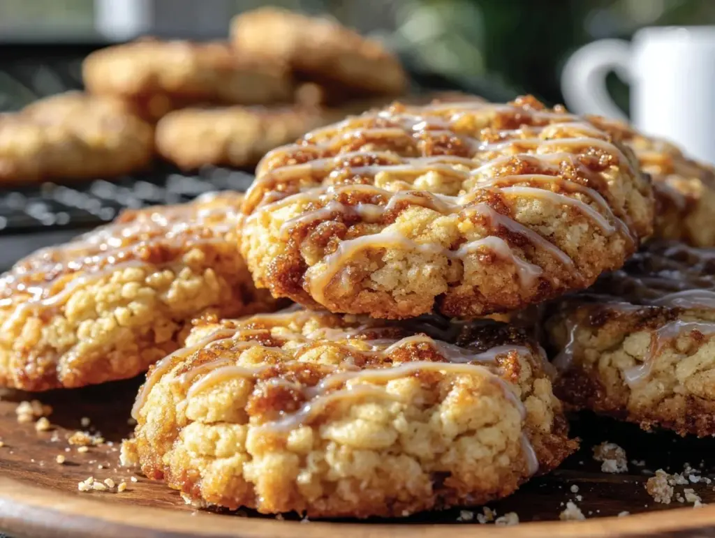 brown butter oatmeal cookies - featured image
