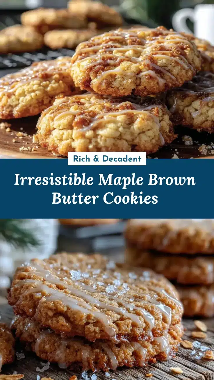 brown butter oatmeal cookies recipe