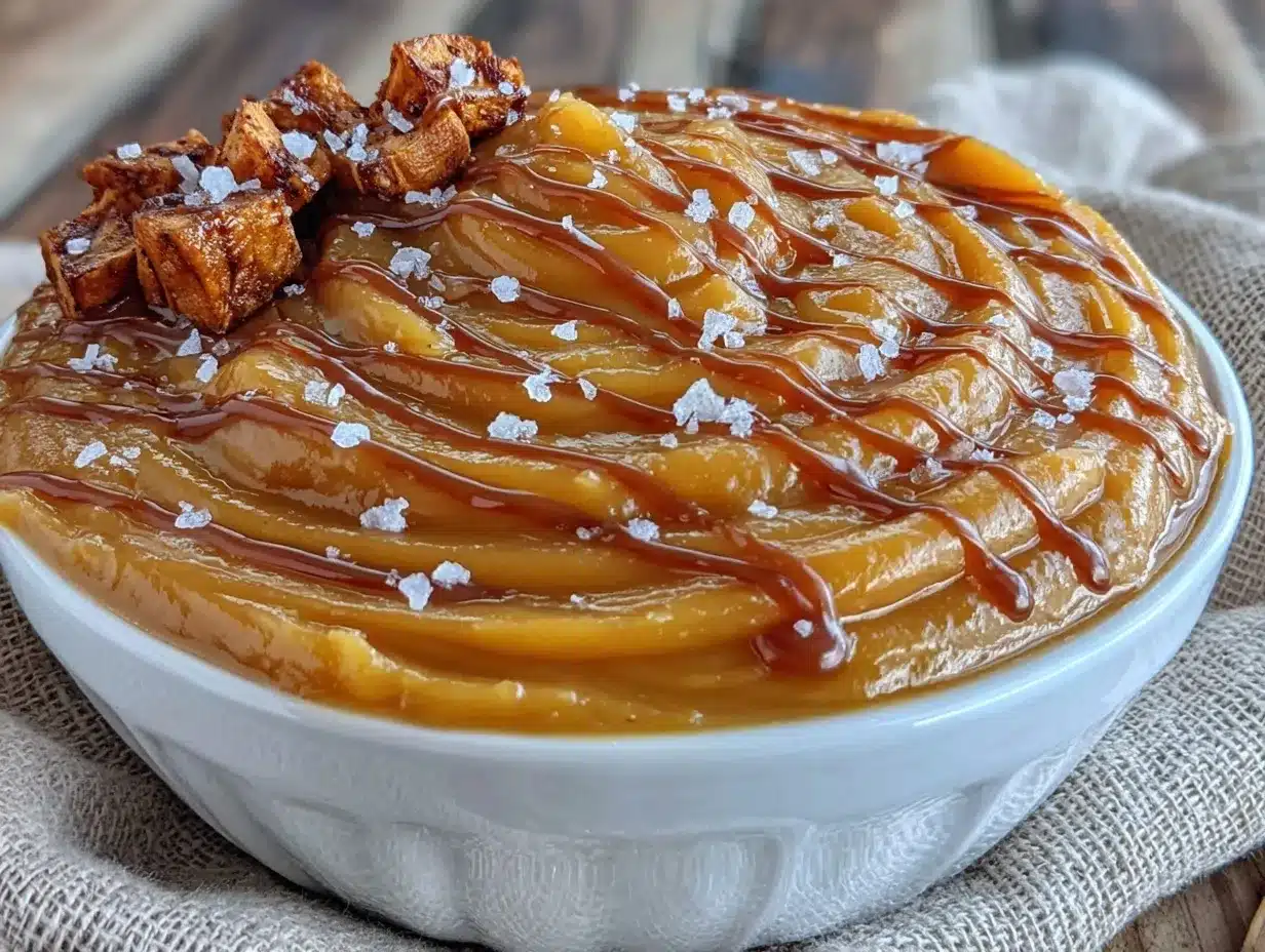 butternut squash caramel sauce preparation steps