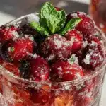 candied cranberries - featured image