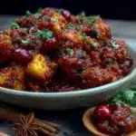 cranberry and apple chutney - featured image