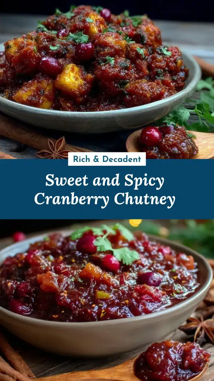 cranberry and apple chutney recipe