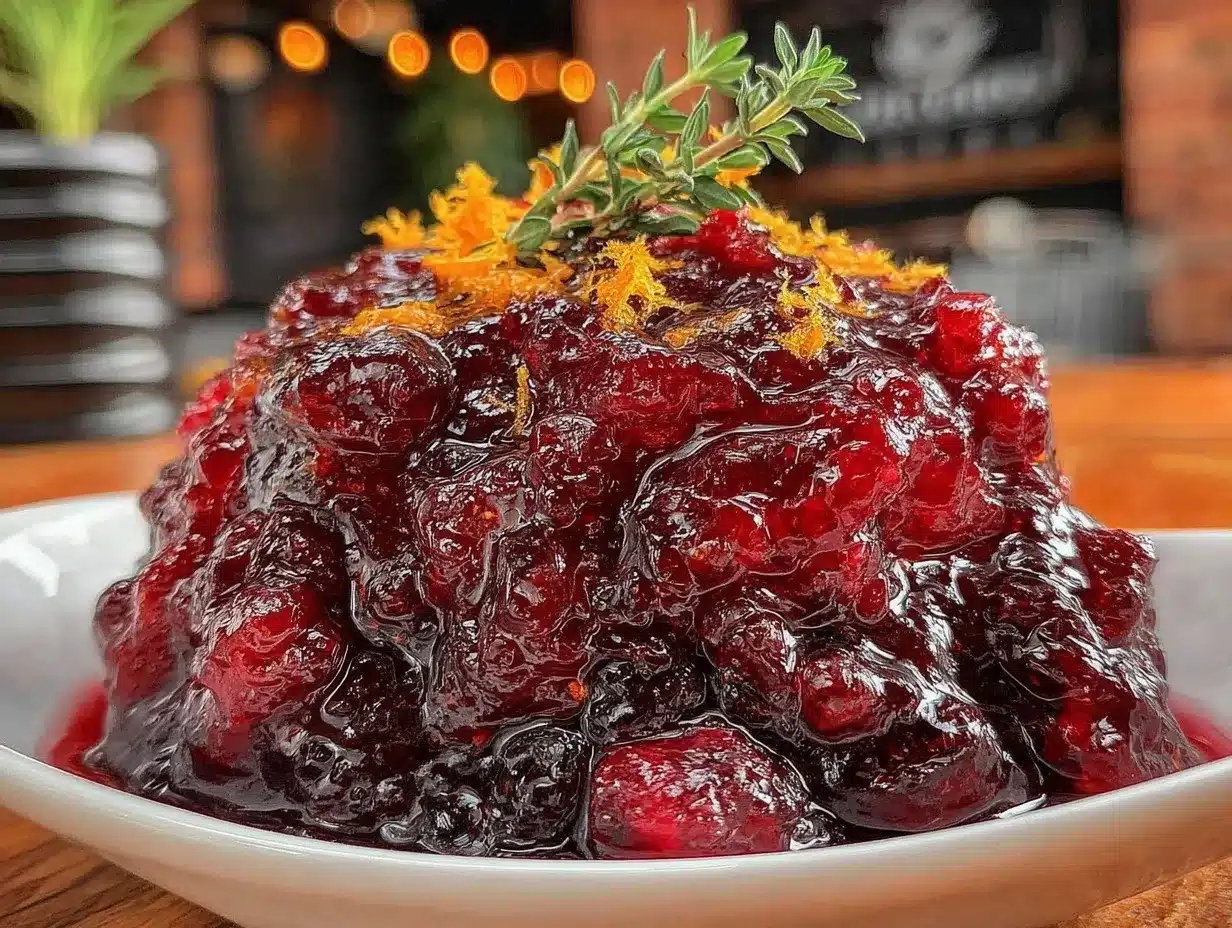 cranberry and port wine reduction preparation steps