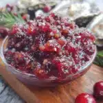 cranberry and red wine mignonette - featured image