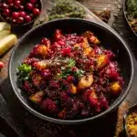 cranberry apple chutney - featured image